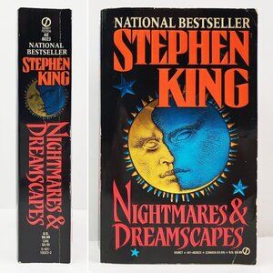 Nightmares Dreamscapes Stephen King Book First Signet 1994 Paperback Tight Spine